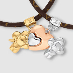 Couple Love Spliced Doll Leather Bracelet