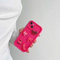 3D Cartoon Girl Case