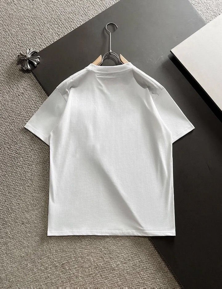 Chest print casual t-shirt