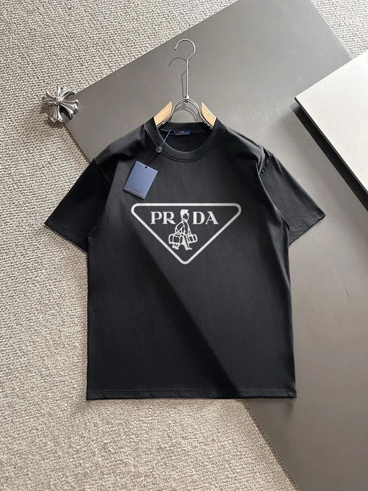 Chest print casual t-shirt