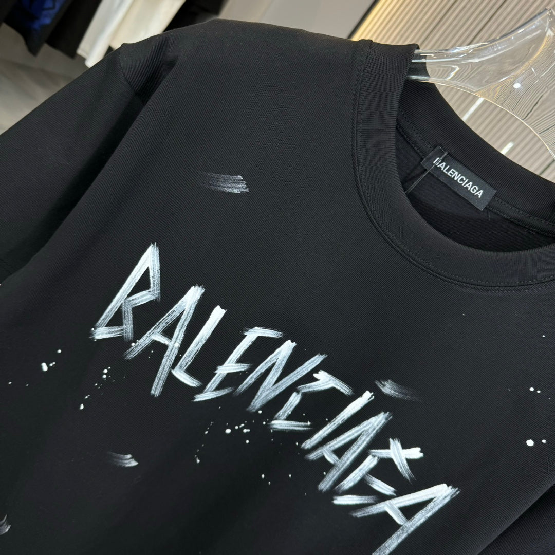Classic ink-splash print t-shirt