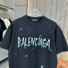 Classic ink-splash print t-shirt