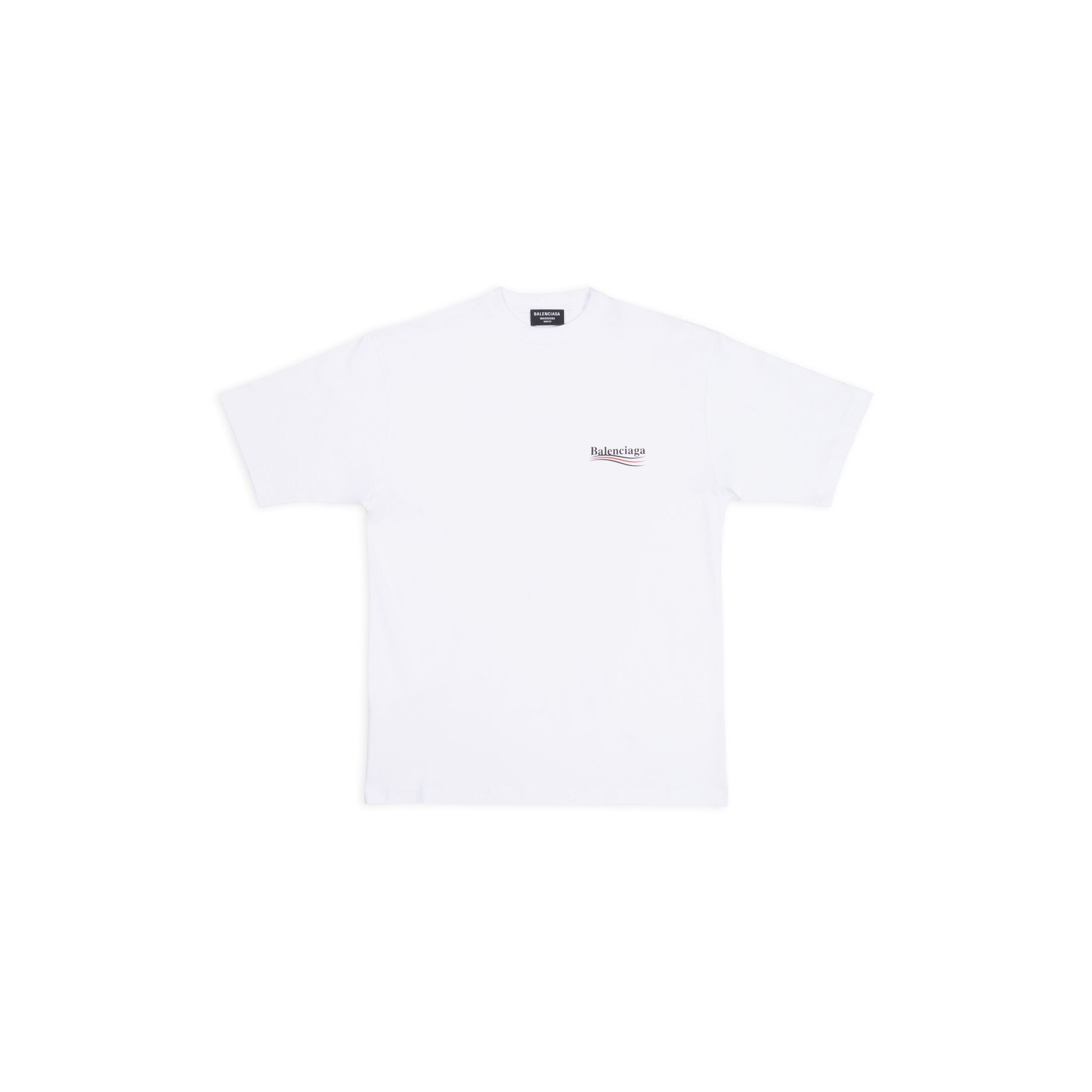 Classic round collar cotton embroidery t-shirt