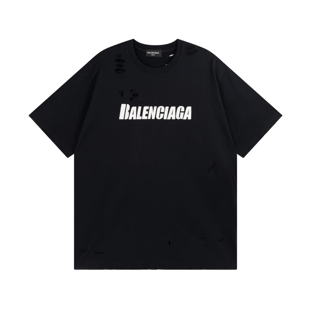 Classic logo hole t-shirt