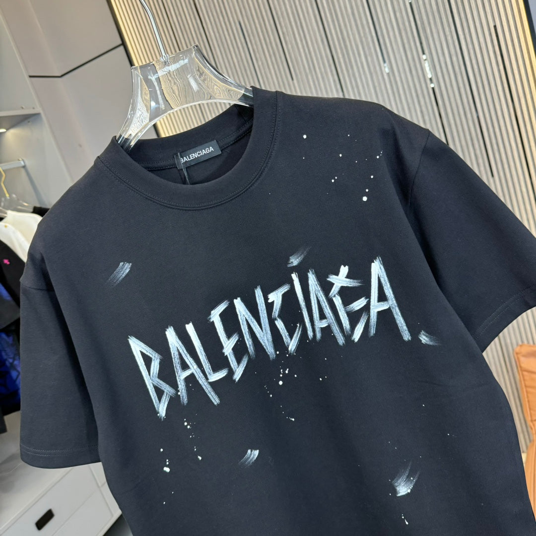 Classic ink-splash print t-shirt