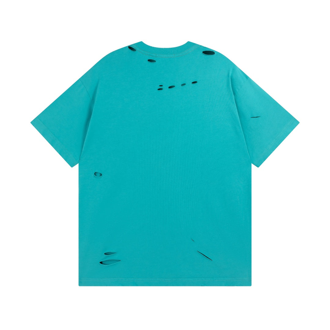 Classic logo hole t-shirt