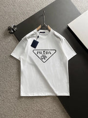 Chest print casual t-shirt