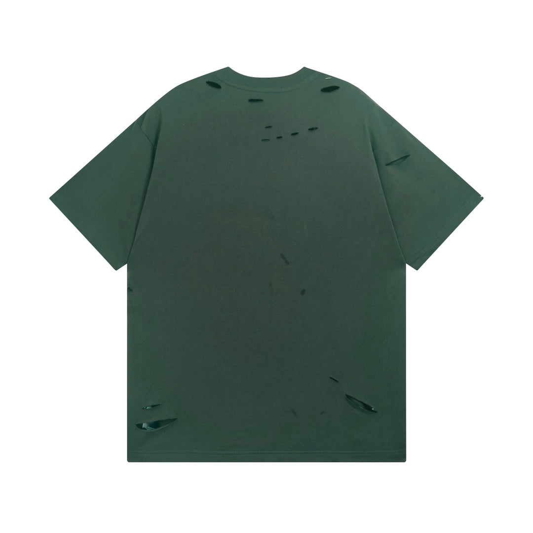 Classic logo hole t-shirt