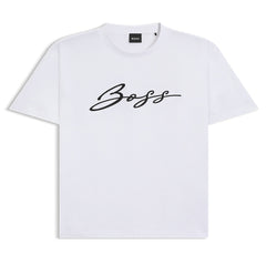 Classic Letter Embroidery Print Short Sleeve T-Shirt